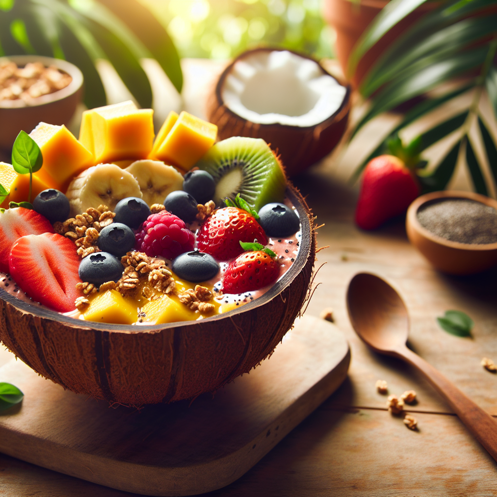 Nationalgericht Marshallinseln: #Fruit Smoothie Bowl# (Rezept)