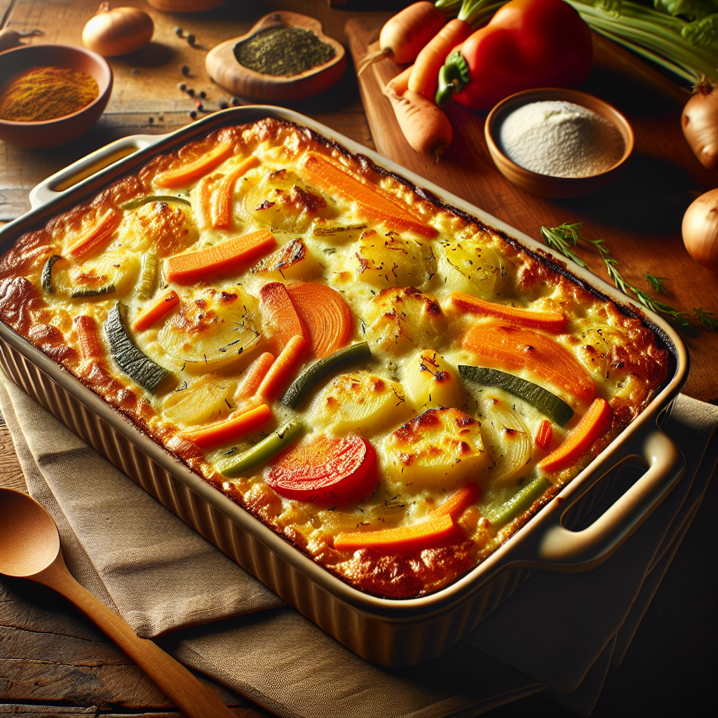 Gratin de Légumes.