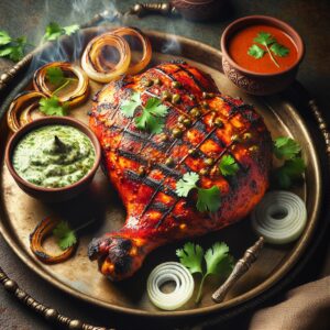 Nationalgericht Mauritius: #Tandoori Chicken# (Rezept)