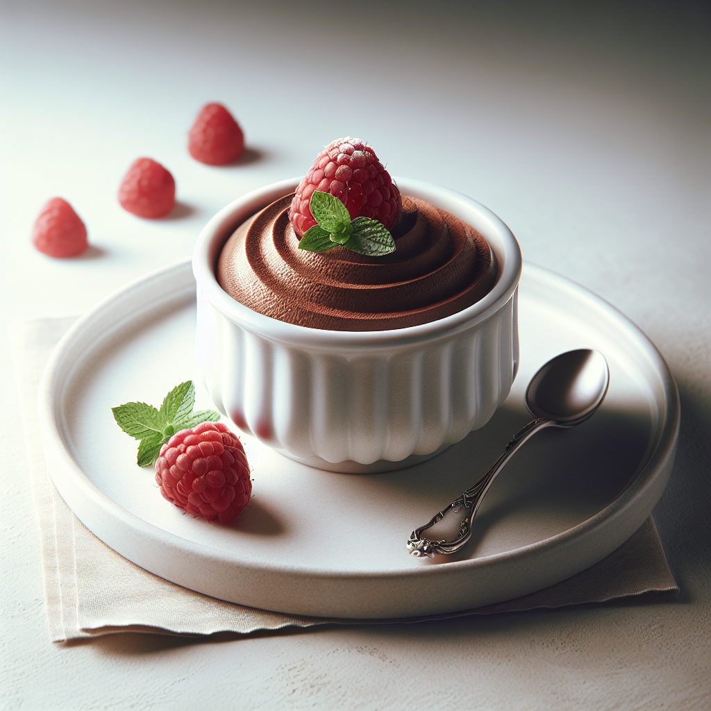 Mousse au Chocolat.