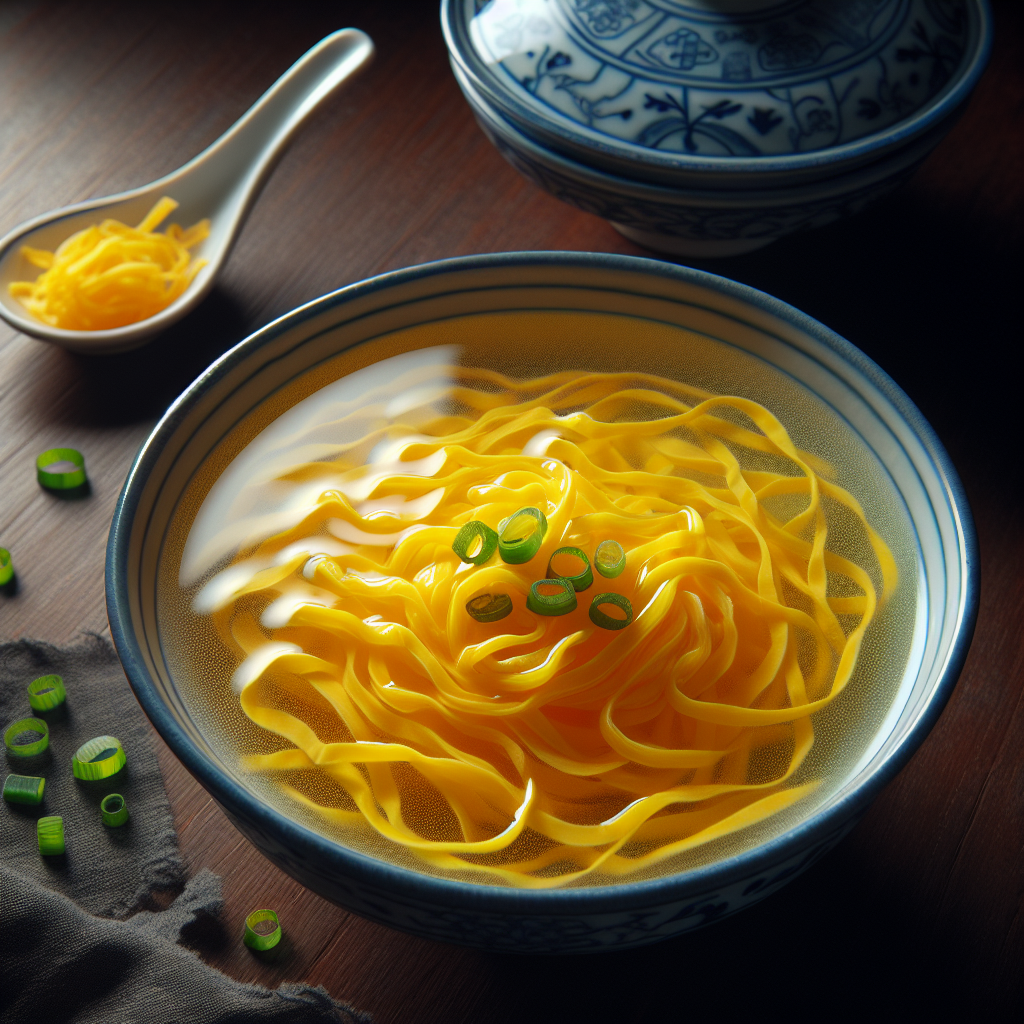 Nationalgericht Myanmar: #Egg Drop Soup# (Rezept)