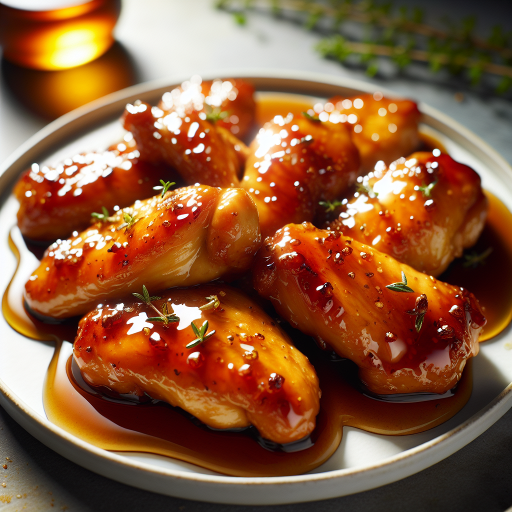 Nationalgericht Myanmar: #Honey Glazed Chicken# (Rezept)