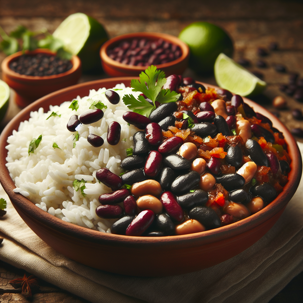 Arroz con Frijoles.