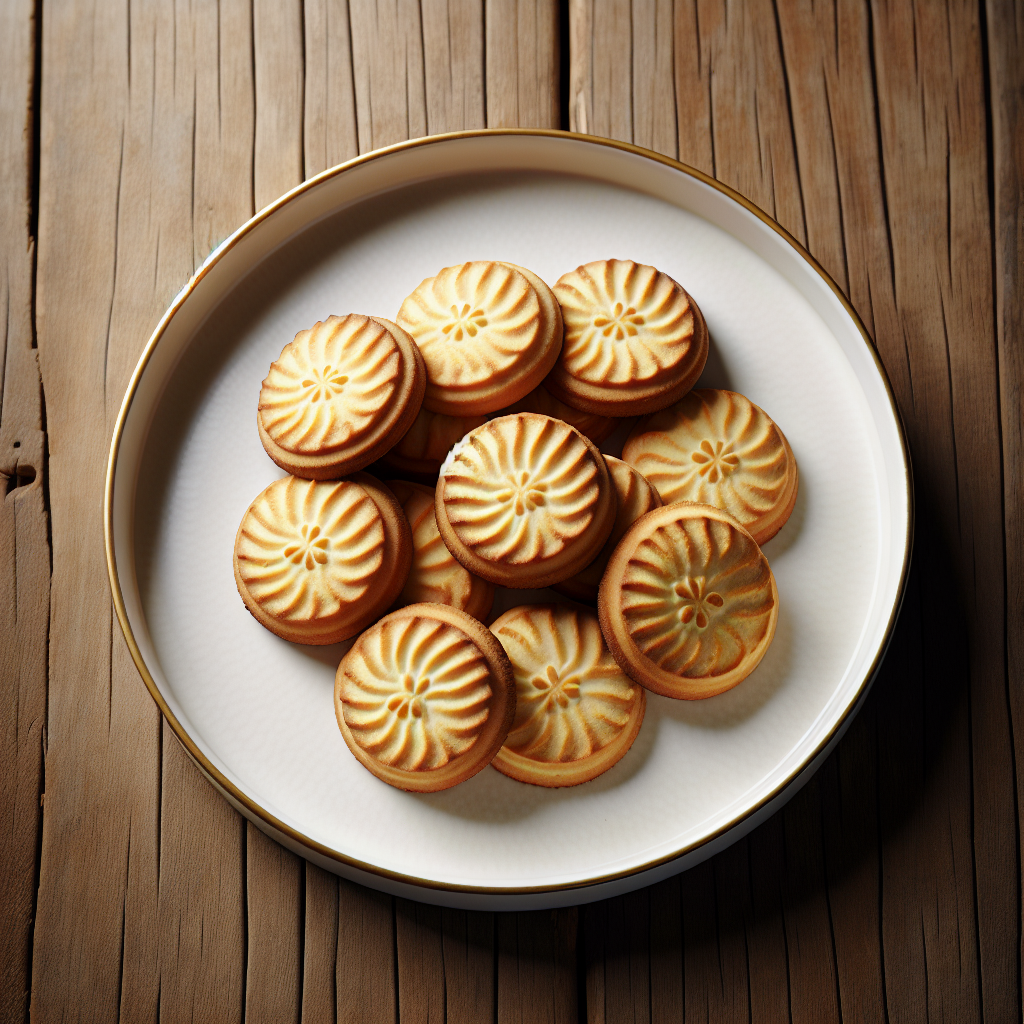 Galletas de Mantequilla.