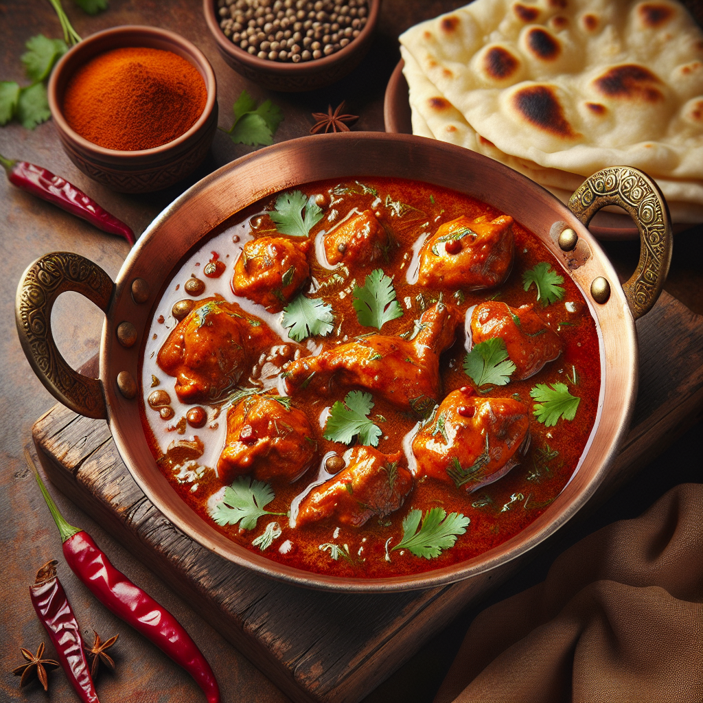 Nationalgericht Pakistan: #Chicken Karahi# (Rezept)