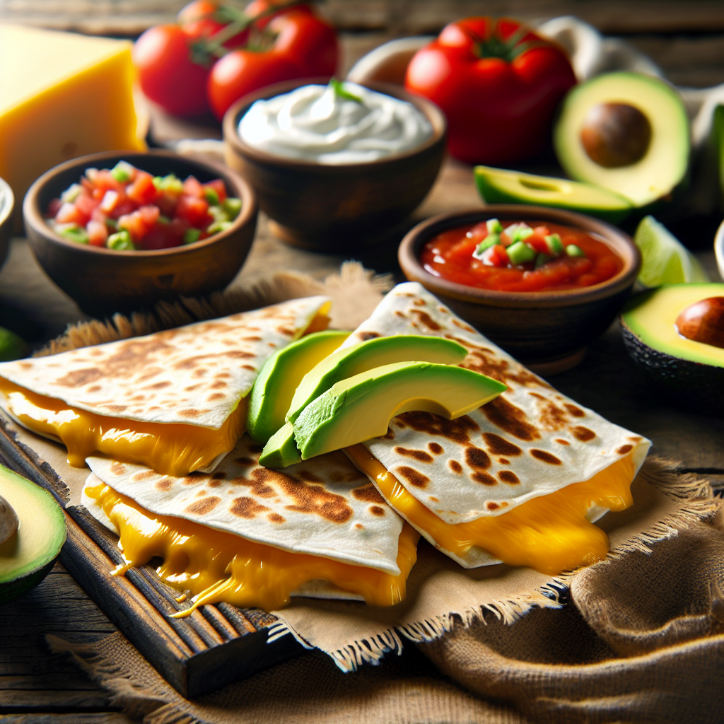 Quesadillas.