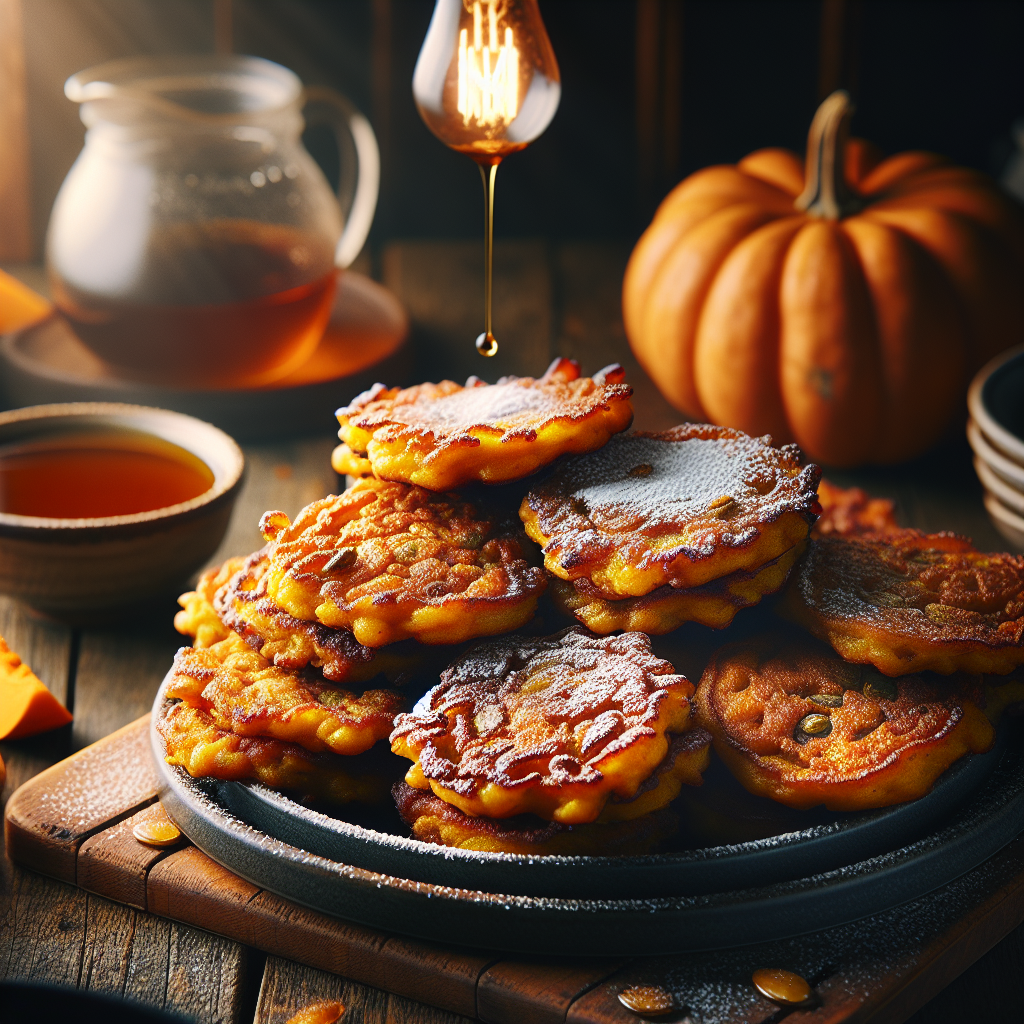 Pumpkin Fritters.