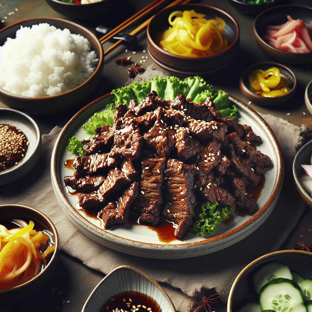 Bulgogi. 