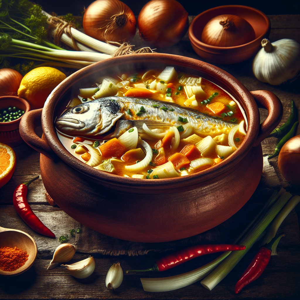 Caldo de Peixe.