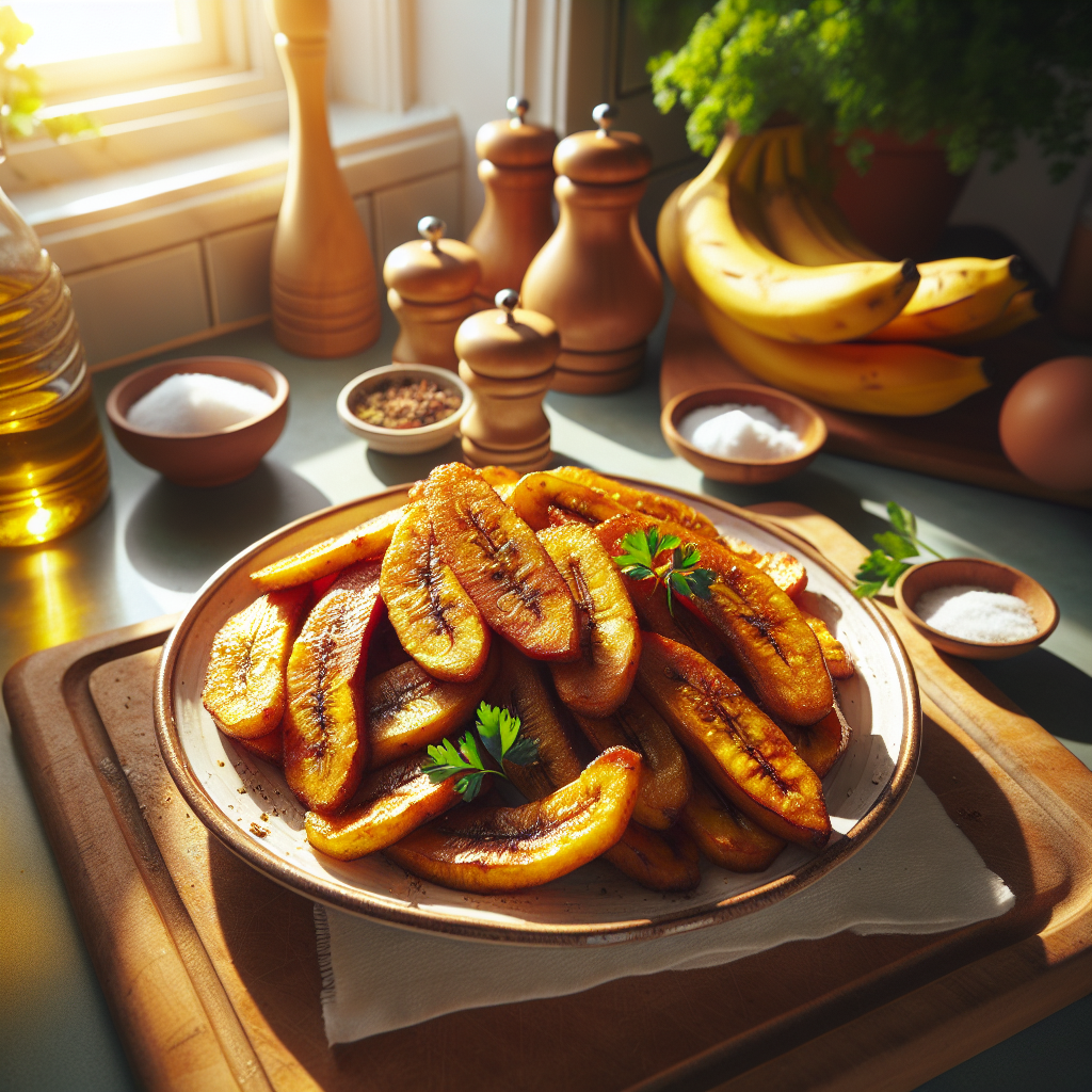 Fried Plantains.