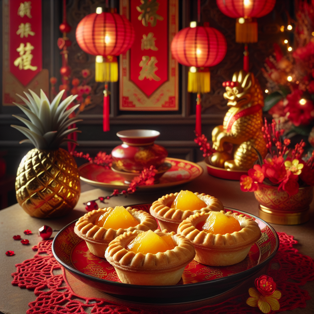 Chinese New Year Pineapple Tarts.