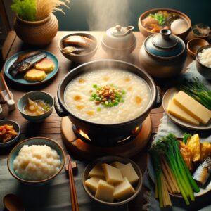 Nationalgericht Singapur: #Teochew Porridge# (Rezept)