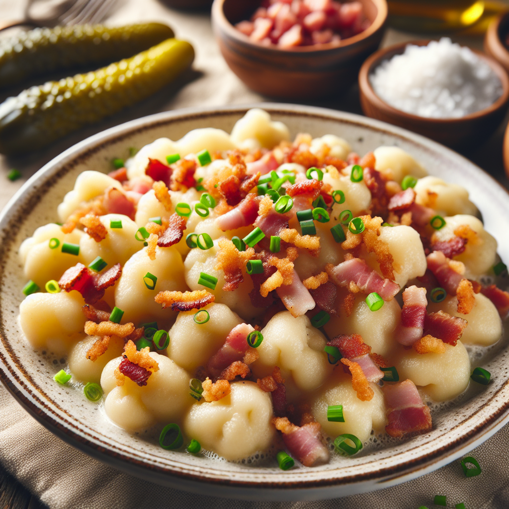 Nationalgericht Slowakei: Halušky s Uzeninou (Rezept)