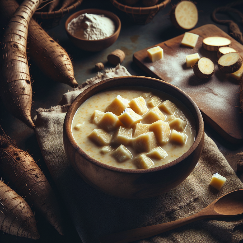 Nationalgericht Togo: #Soupe de Manioc# (Rezept)