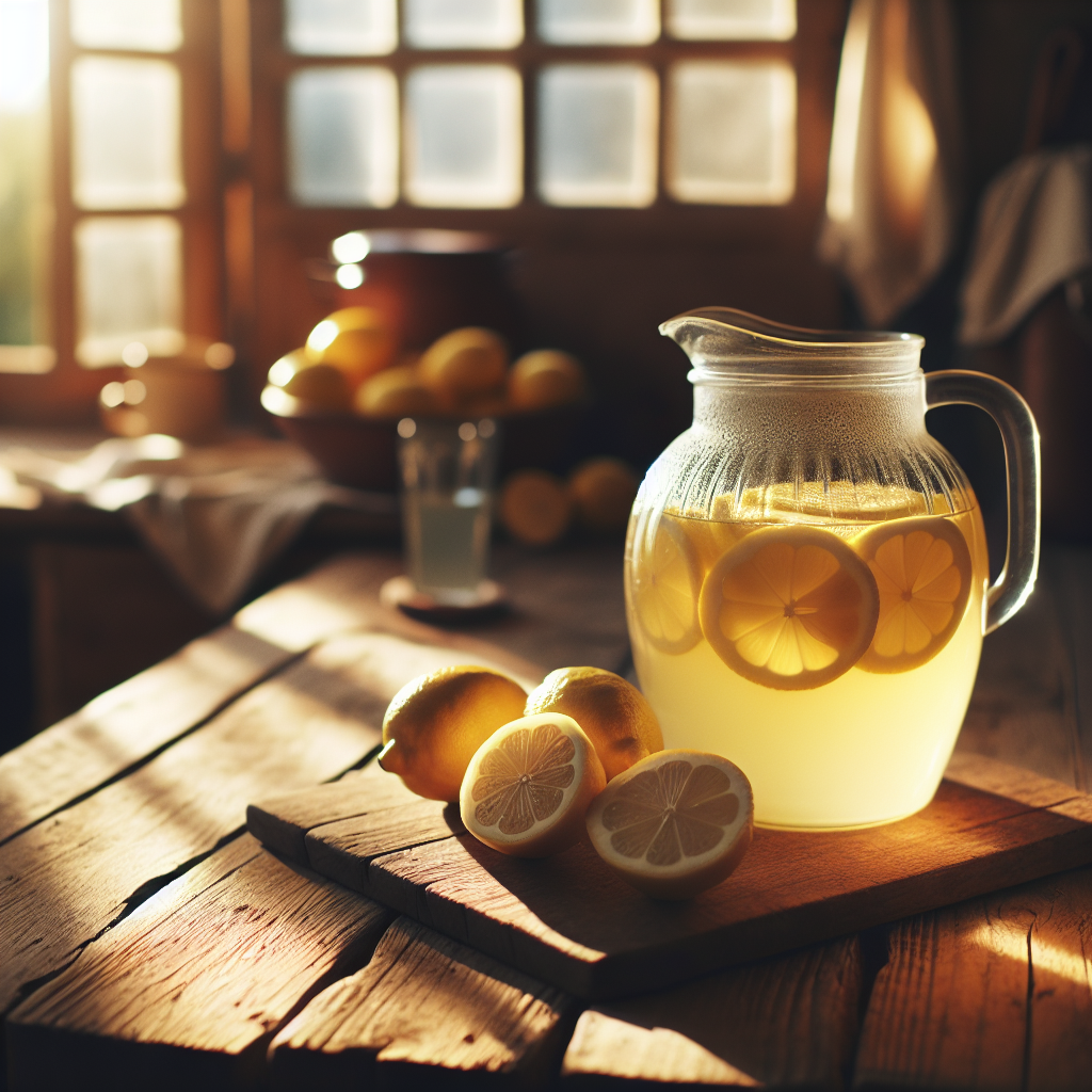 Limonade maison.