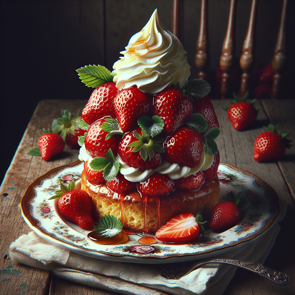 Nationalgericht Turks und Caicos: #Strawberry Shortcake# (Rezept)