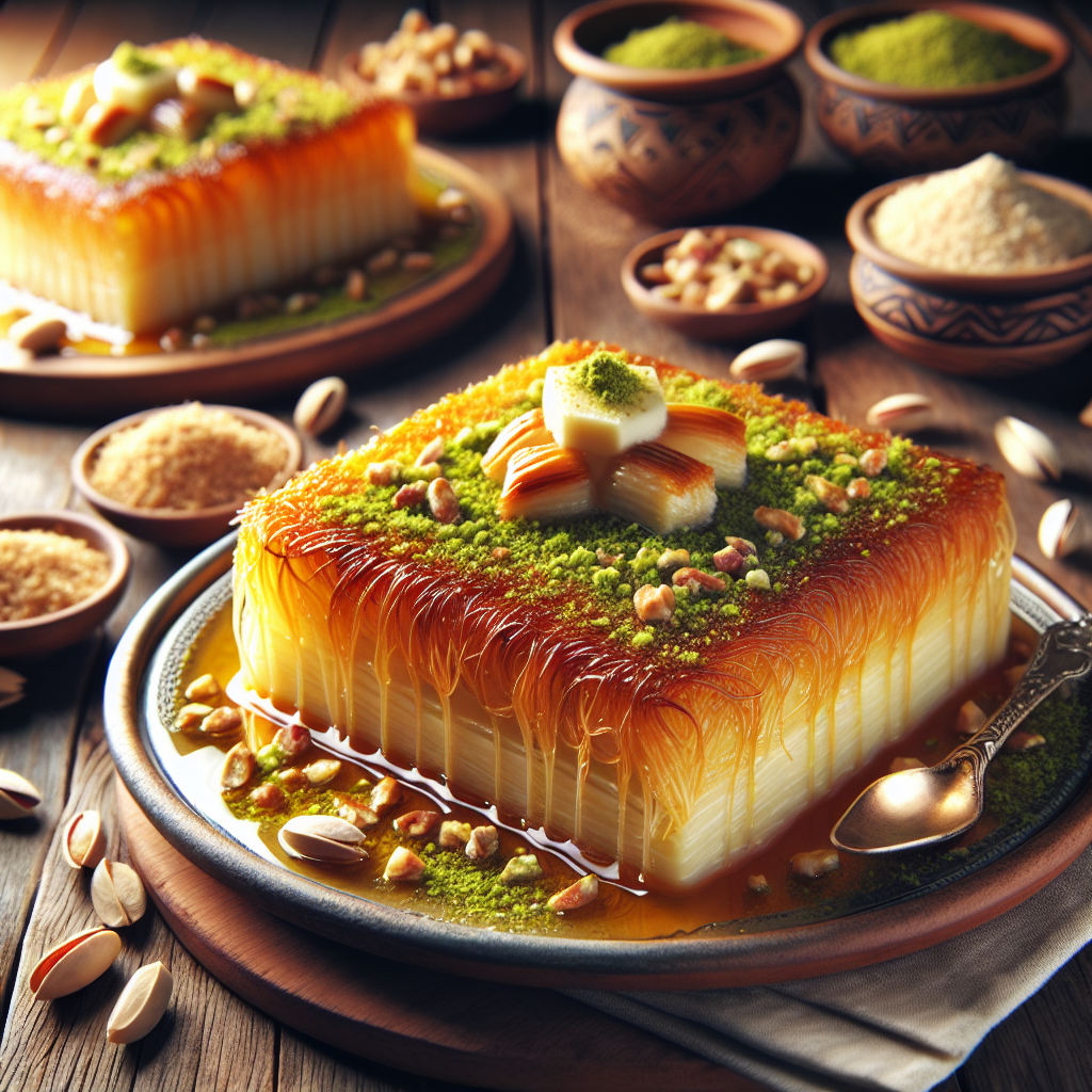 Nationalgericht Vereinigte Arabische Emirate: #Knafeh# (Rezept)