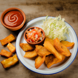 Nationalgericht El Salvador: Yuca frita (Rezept)