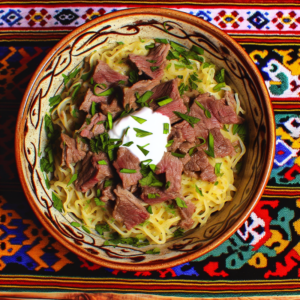 Nationalgericht Tadschikistan: Naryn (Rezept)