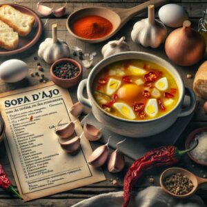 Nationalgericht Andorra: Sopa d’Ajo (Rezept)