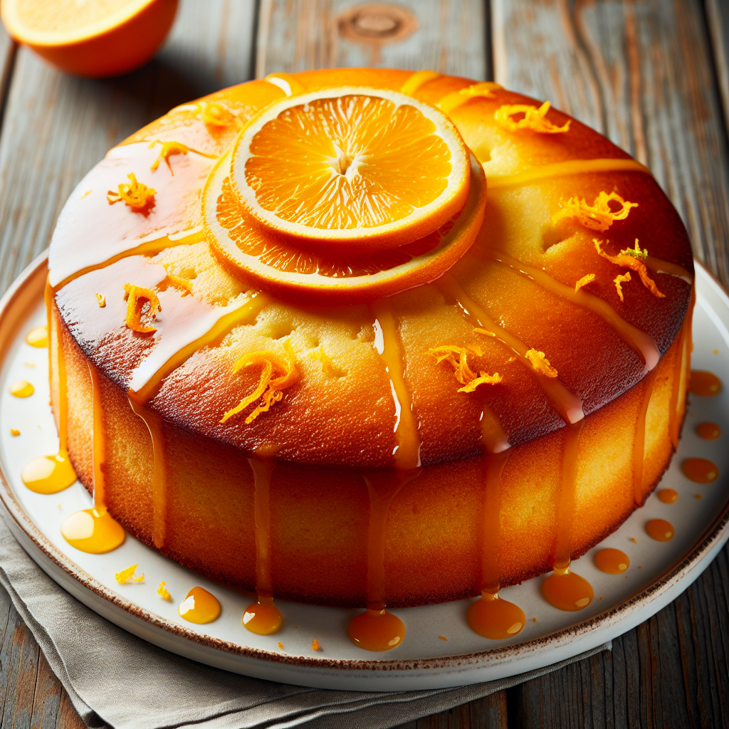 Nationalgericht Angola: Bolo de Laranja (Rezept)