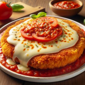 Nationalgericht Argentinien: #Milanesa a la napolitana# (Rezept)