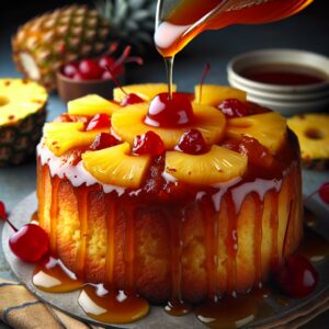 Nationalgericht Bahamas: #Pineapple Rum Cake# (Rezept)