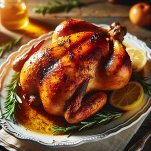 Nationalgericht Barbados: #Roast Chicken# (Rezept)