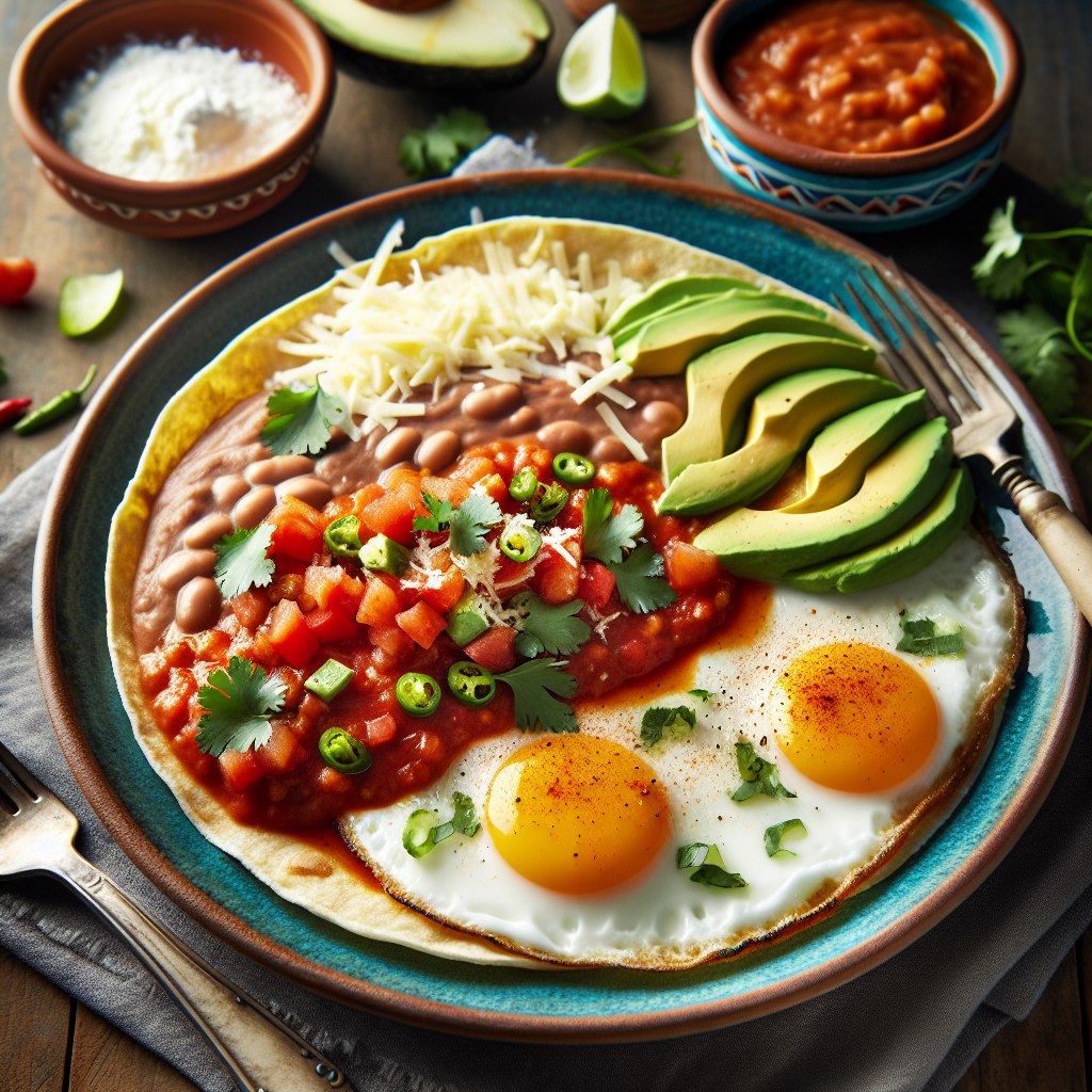 Nationalgericht Belize: #Huevos Rancheros# (Rezept)