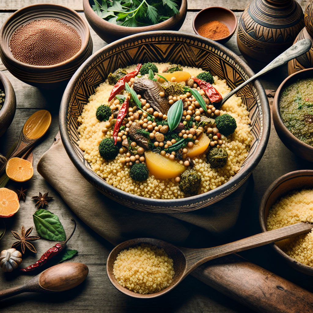 Nationalgericht Benin: Couscous de mil (Rezept)