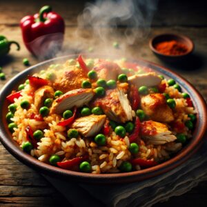 Nationalgericht Bolivien: #Arroz con Pollo# (Rezept)