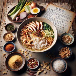 Nationalgericht Brunei: Mee Hoon Soup (Rezept)