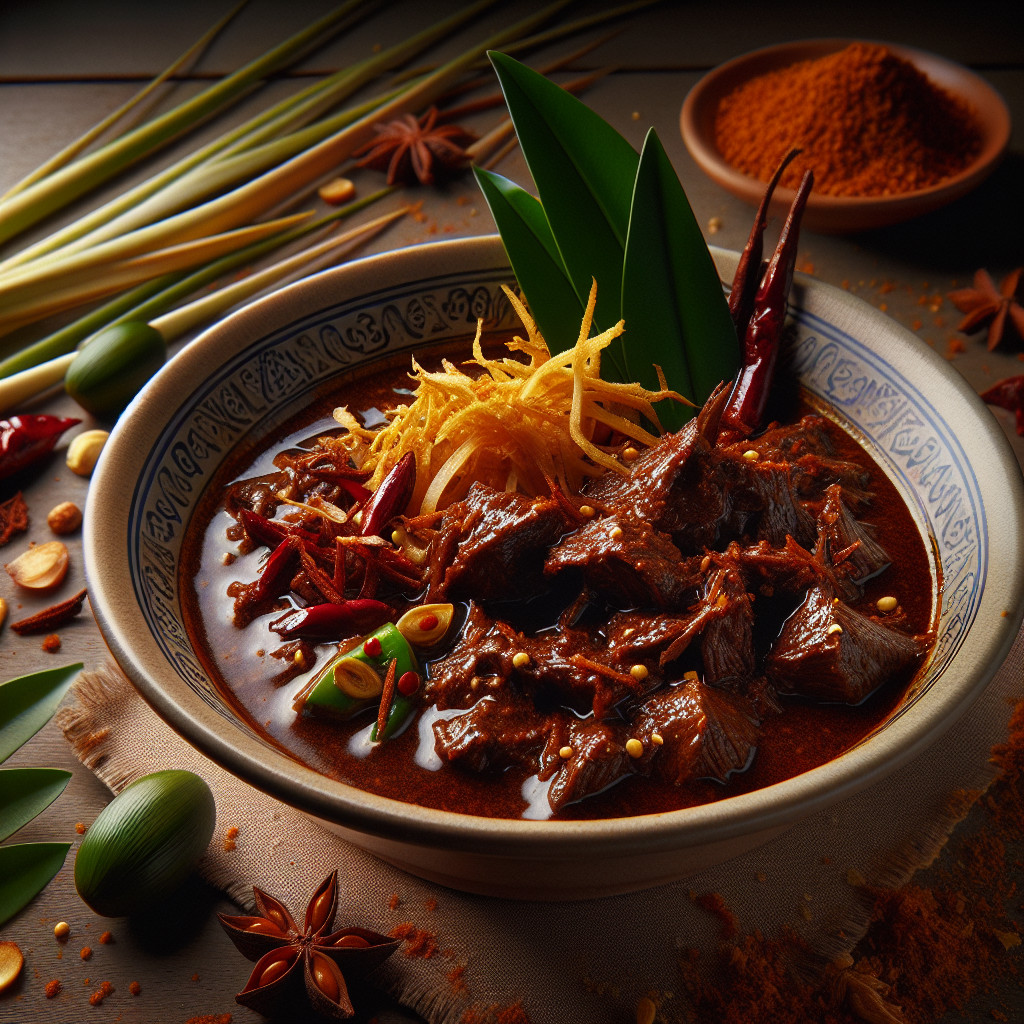 Nationalgericht Brunei: Rendang Daging (Rezept)