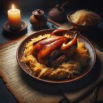 Nationalgericht Bulgarien: Roasted Duck with Sauerkraut (Rezept)