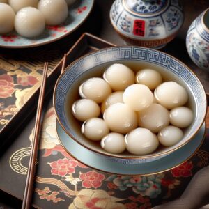 Nationalgericht China: Tangyuan (Süße Reisbällchen) (Rezept)