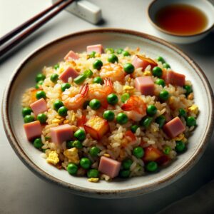 Nationalgericht China: #Yangzhou Fried Rice# (Rezept)