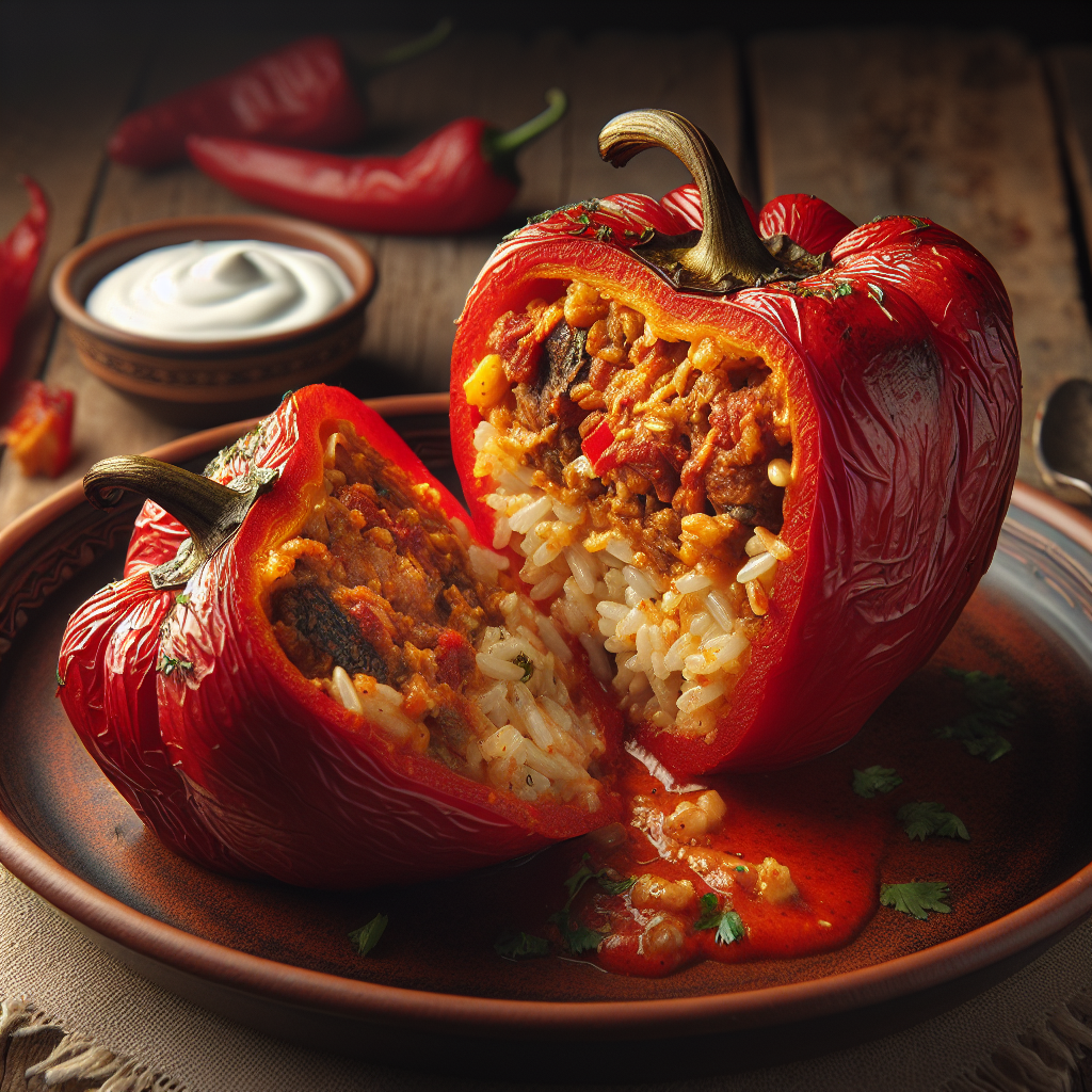 Nationalgericht Costa Rica: #Pimiento Relleno# (Rezept)