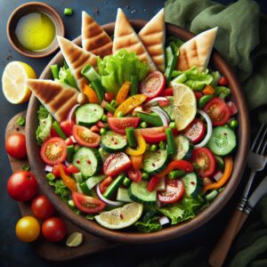 Nationalgericht Dschibuti: Fattoush (Rezept)