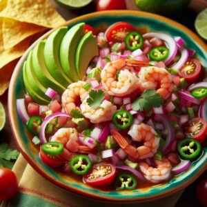 Nationalgericht Ecuador: #Ceviche de camarón#