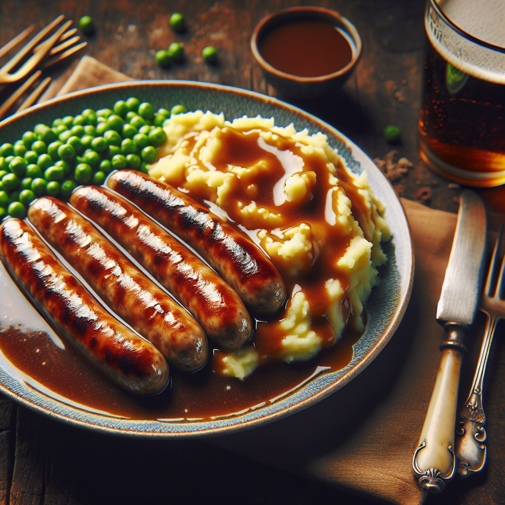 Nationalgericht England: Bangers and Mash (Rezept)