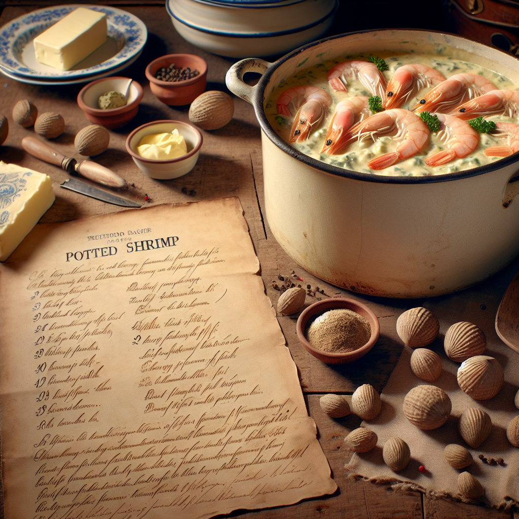 Nationalgericht England: Potted Shrimp (Rezept)