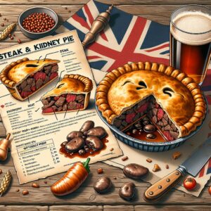 Nationalgericht England: Steak and Kidney Pie (Rezept)