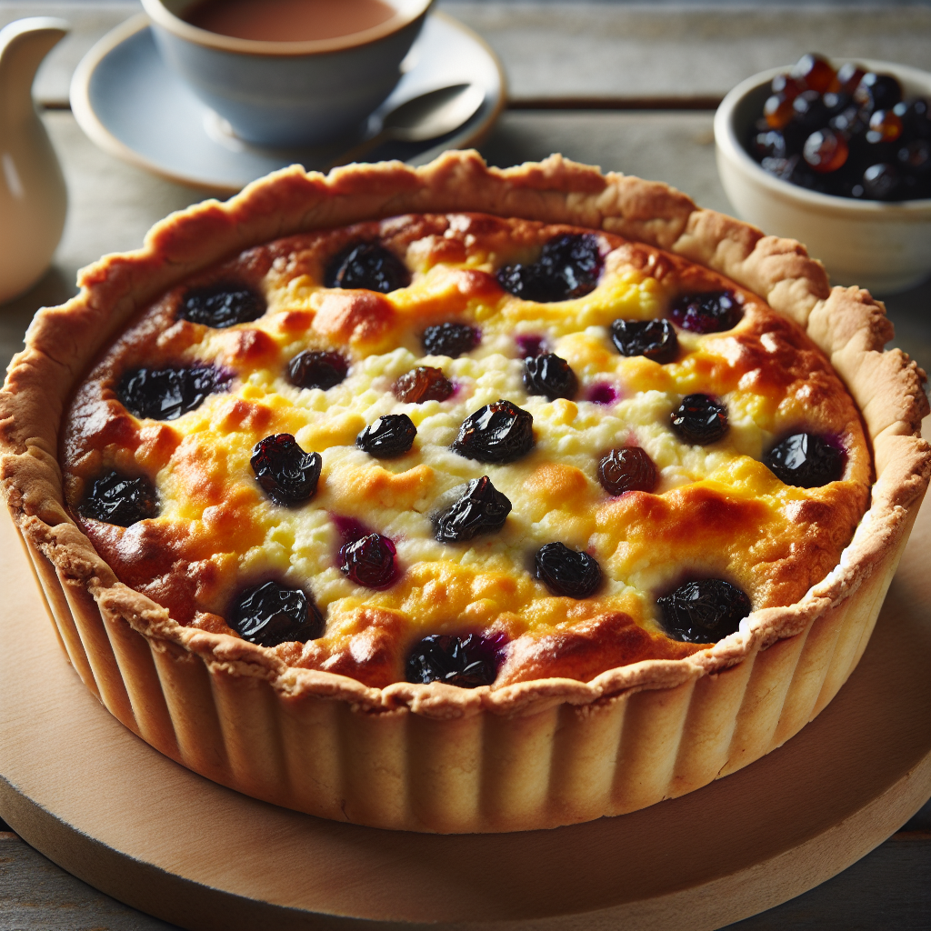 Nationalgericht England: Yorkshire Curd Tart (Rezept)