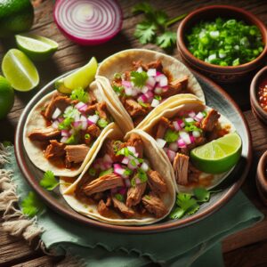 Nationalgericht Guatemala: Tacos de Carnitas (Rezept)