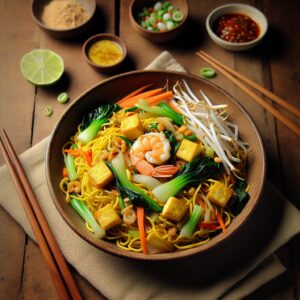 Nationalgericht Indonesien: #Mie Goreng# (Rezept) (Rezept)