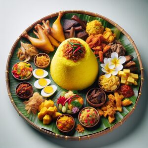 Nationalgericht Indonesien: #Tumpeng# (Rezept)