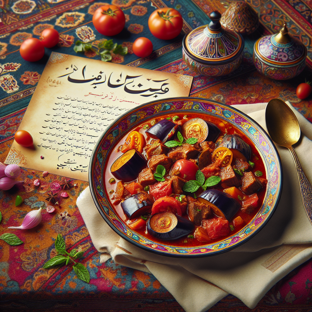 Nationalgericht Iran: Khoresht-e Bademjan (Rezept)