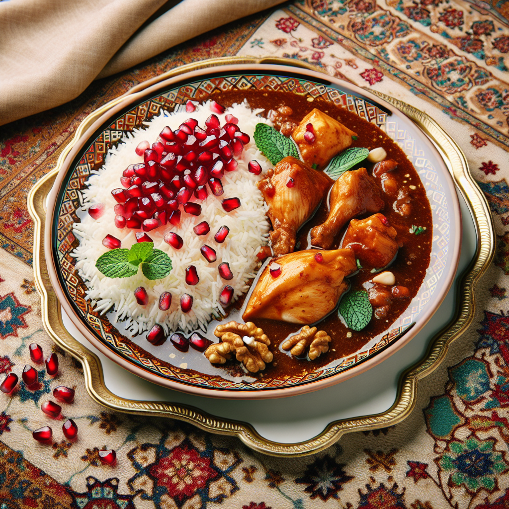 Nationalgericht Iran: Khoresht-e Fesenjan (Rezept)