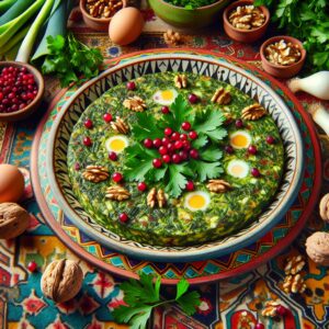 Nationalgericht Iran: Kookoo Sabzi (Rezept)