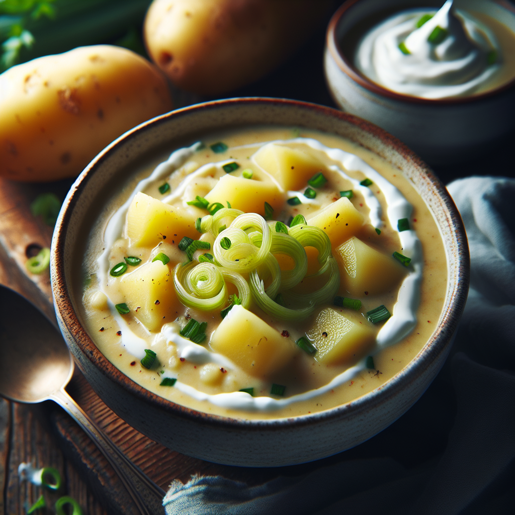 Nationalgericht Irland: Potato and Leek Soup (Rezept)